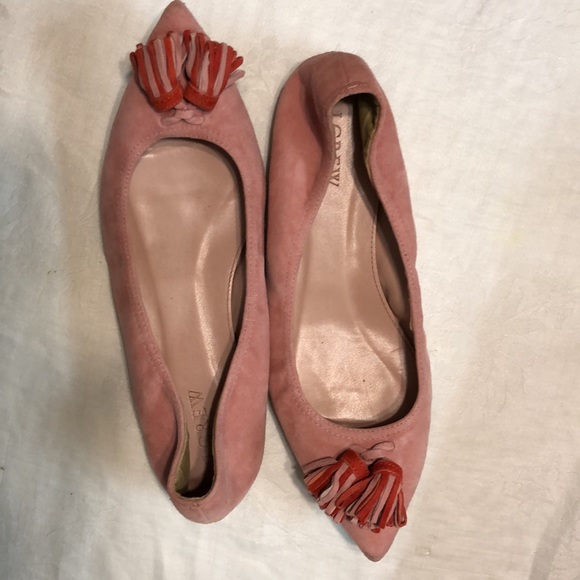 J. Crew Suede Lottie Tassel Flats size 7 - Picture 5 of 10